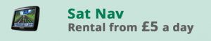 Fleetway car and van rental Gloucester Sat Nav rental